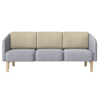 lewis 3 seat sofa with wooden legs